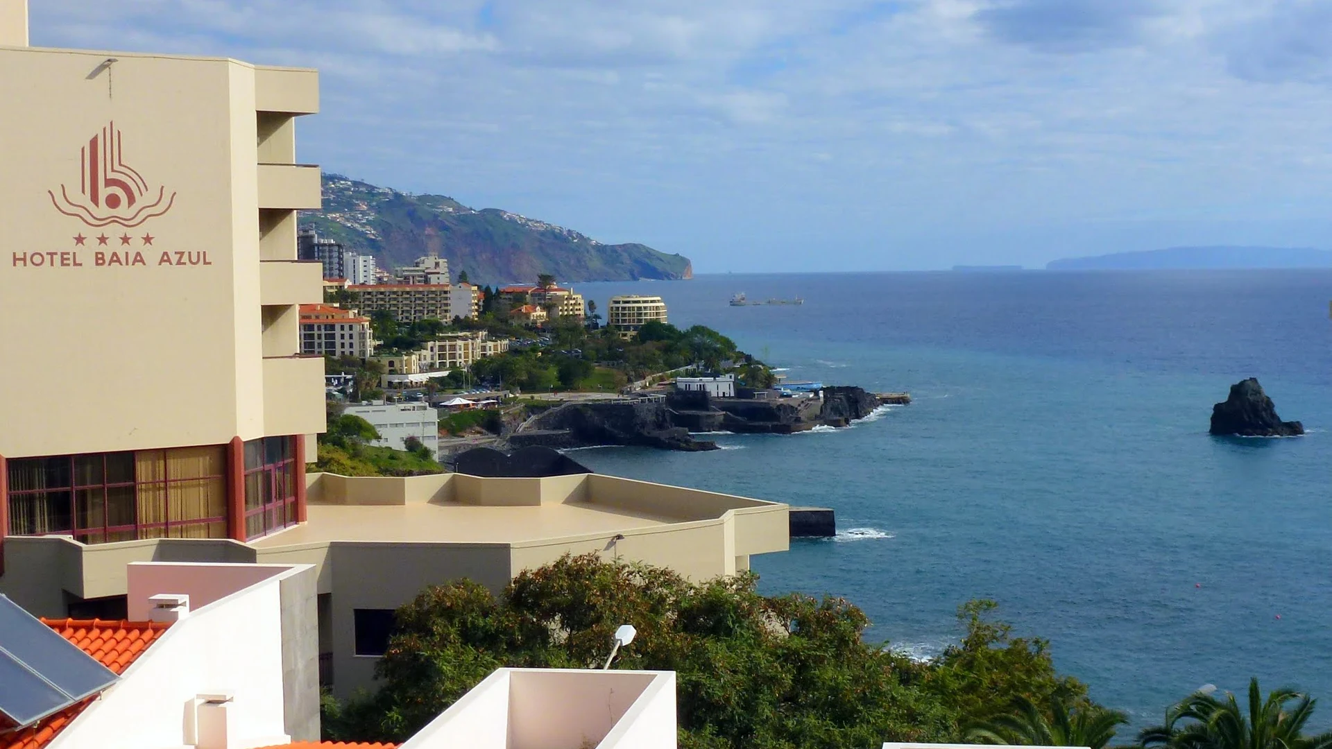 The city of Funchal along Madeira's south coast, the main arrival base on the island